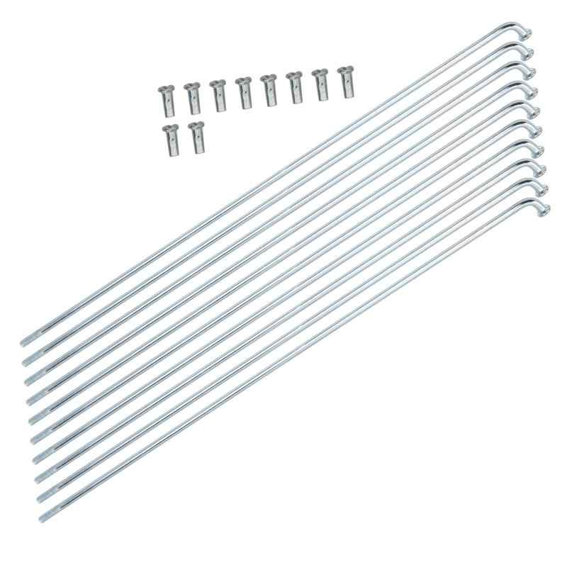 Bicycle Spokes, Durable Stainless Steel 13G 2.2mm Spokes for Adult Tricycles, Repair Kits, and Mobility Scooters