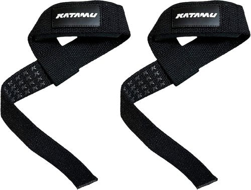 Katamu Weightlifting Straps - Premium Support for Men & Women | Enhance Squat & Powerlifting Performance