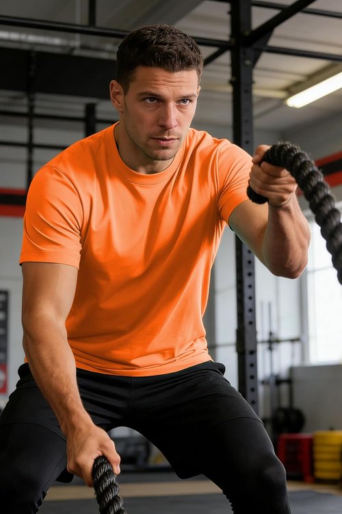KINGFEN Men's UV Sun Protection Shirt - Quick Dry UPF 50+ Athletic T-Shirt | Performance Top