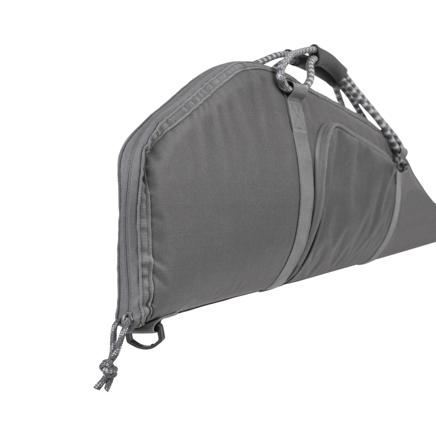 Allen Company Rollins Gun Case – 46" Rifle Lockable Soft Gun Case with Dense Foam Padding, Exterior Gear Pocket, Padded Carry Handle, Gray
