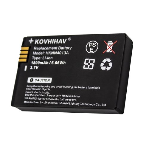BUSFUIVA BT90 Walkie-Talkie Battery Compatible with DLR1020 DLR1060 DLR110 DLR Series HKNN4013 HKNN4013A