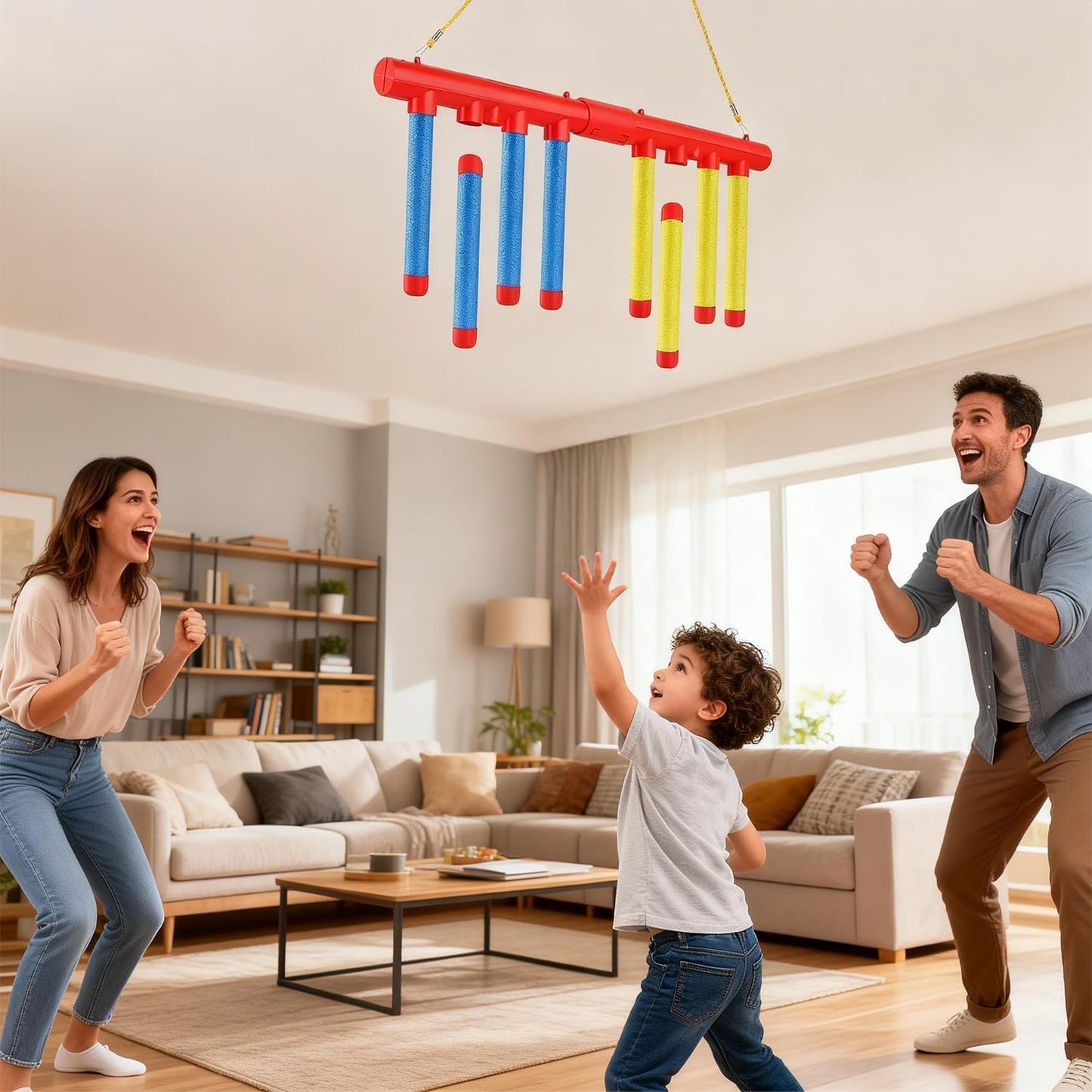 Reflex Sticks - Reaction Time Training Game for Kids & Adults | Adjustable Speeds for Hand-Eye Coordination