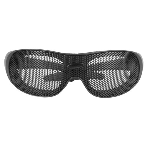 GYZOUKA Windproof Goggles,Wire Mesh Safety Goggles,Breathable Impact Iron Mesh Pattern Protective Glasses Pinhole Glasses,for Outdoor Activities