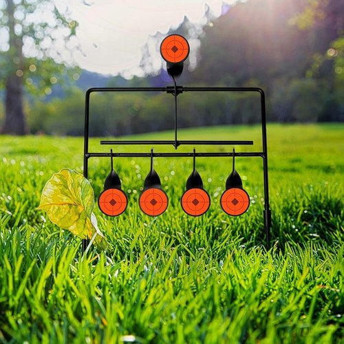 BB Gun Targets for Shooting Outdoor Resetting Shooting Target and Heavy Metal Steel Rated for .22 .177 Caliber Rargets Pellet Gun Targets