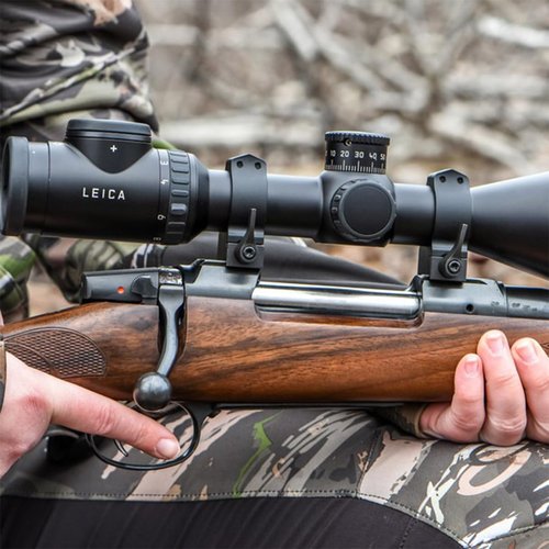 WARNE 15BM CZ 550 Permanently Attached Scope Rings, Solid Steel, Vertically Split, 30 mm, High Matte