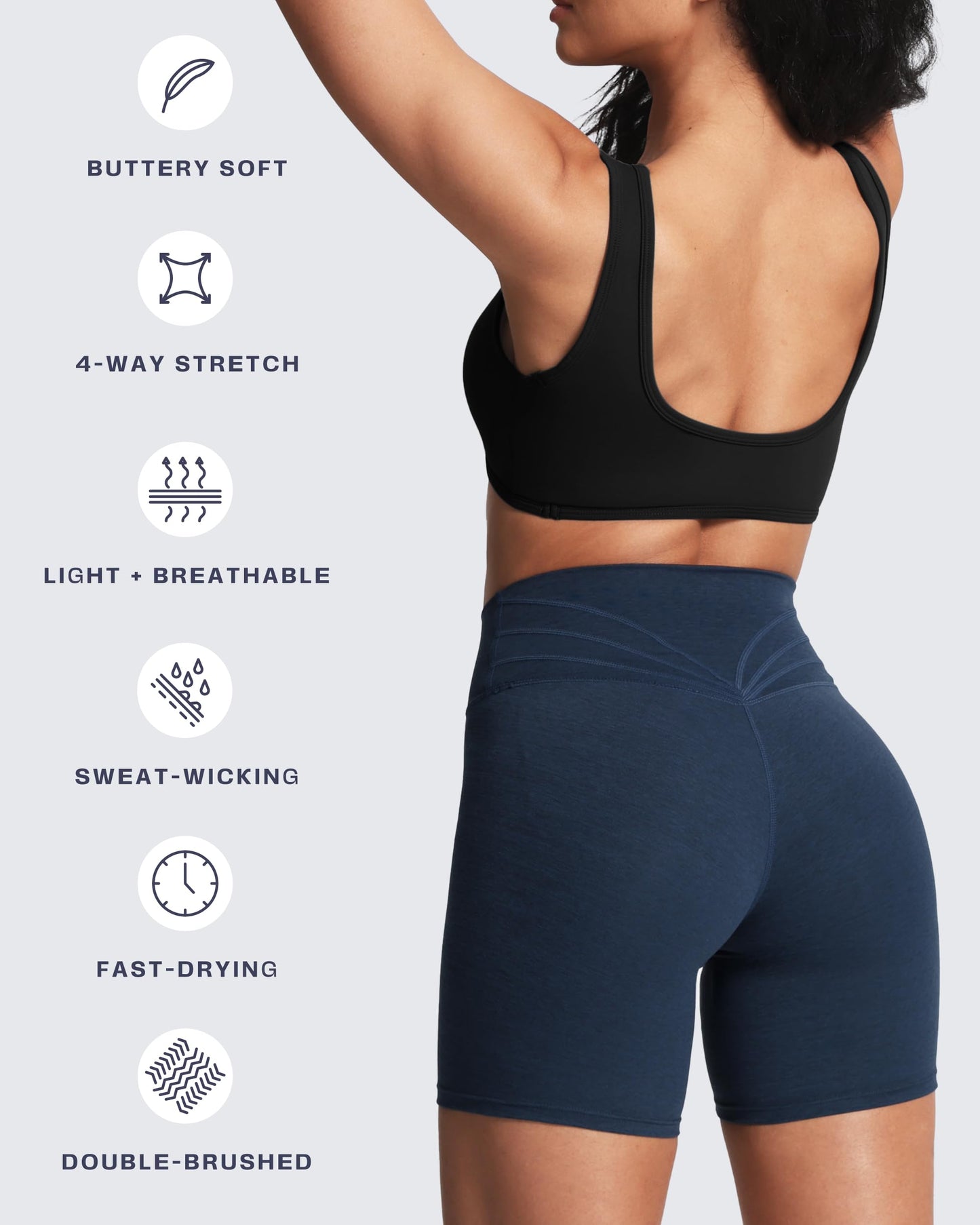 Aoxjox Women's Workout Sports Bras Basic Baddie Fitness Training Gym Bra Yoga Crop Tank (Black, Medium)