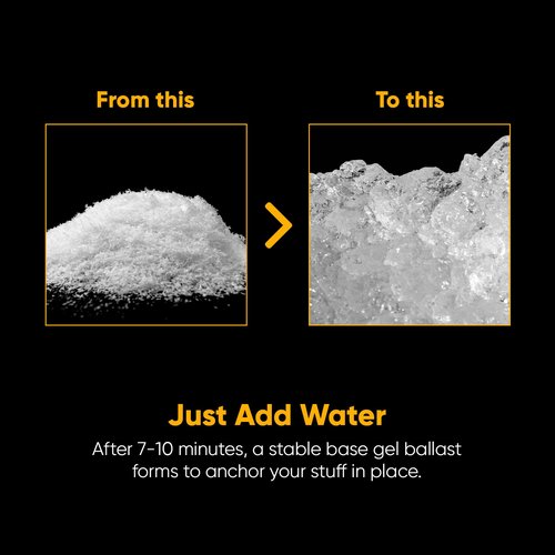 AnchorGel Sand & Sand Bag Alternative Polymer | A Smarter Way to Keep Equipment from Tipping Over | Keep Portable Basketball Hoops, Umbrellas & Items with a Base from Falling | Made in USA (16oz)