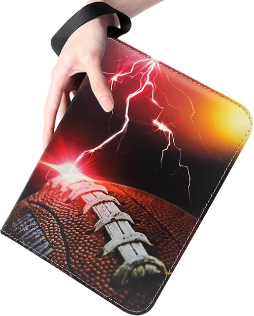 Football Card Binder - 900 Pocket Trading Card Holder with Sleeves | Durable Storage Organizer for Sports Cards