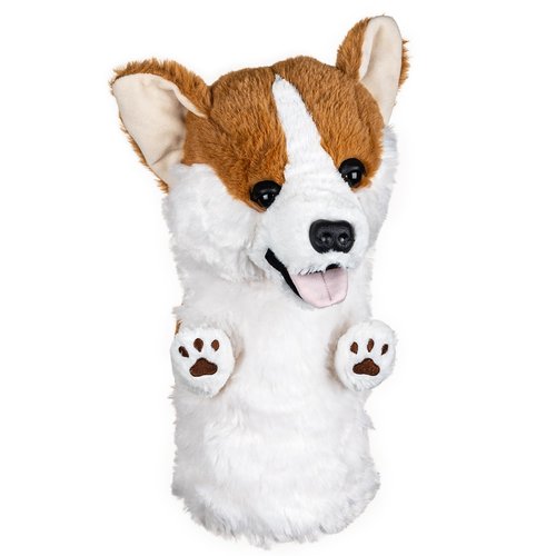 Daphne's Headcovers Corgi Driver Headcover | Premium Driver Headcovers | Funny Golf Club Covers | Stylish Protection for Your Clubs | Men's Golf Gear | Driver Headcover for Men and Women