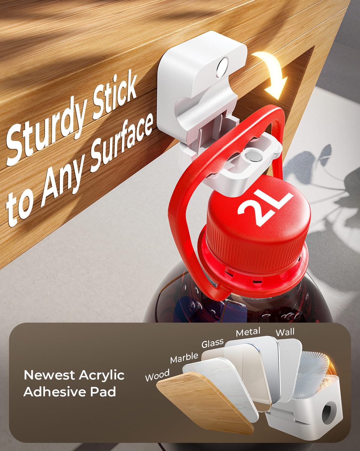 MRGLAS 20-Pack Magnetic Cable Management Cord Organizer,[1s Lock] Cable Holder Clips -Desk Cable Clips [Cable Smooth Adjustable], Adhesive Wire Organizer Keeper for Nightstand Desktop Wall Car Office