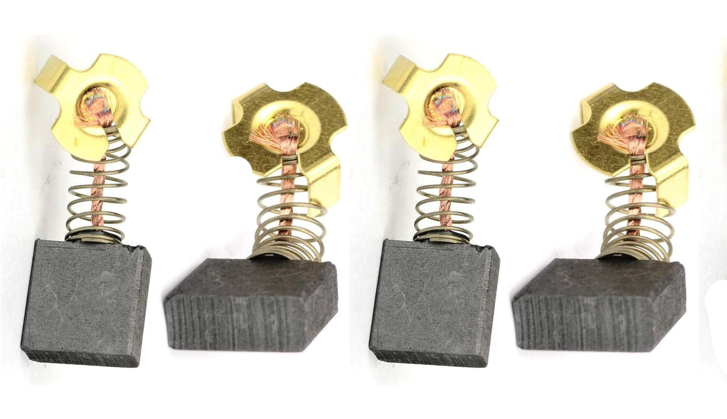 816768 Carbon Brushes Assy Compatible With Ridgid/Craftsman R4510 R45101 MS1250 MS12501 TS2400LS TS2410LS Table Saw/Miter Saw Electric Motors Brushes Parts （4/Pack）
