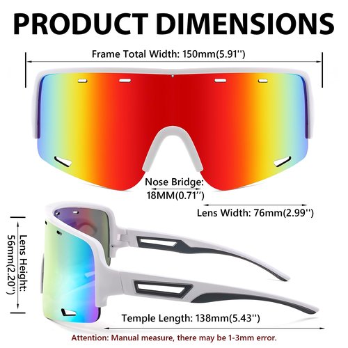 FEISEDY Sports Sunglasses Cycling Glasses Baseball Glasses for Youth Teens UV400 Protection B2974
