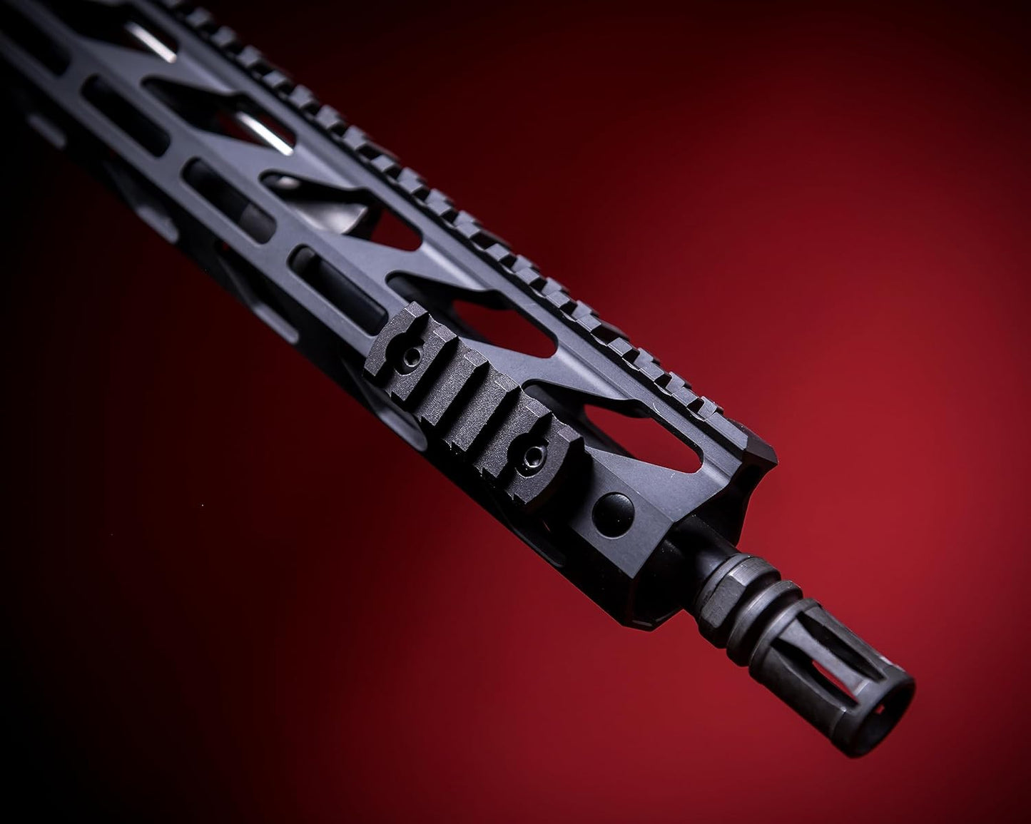 STNGR USA M-LOK Aluminum Picatinny Rail Section - 5-Slot Accessory with T-Nuts & Screws Included