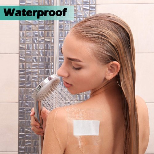 150 Pieces Stretch Adhesive Bandages Transparent Film Dressing Bandages Waterproof Adhesive