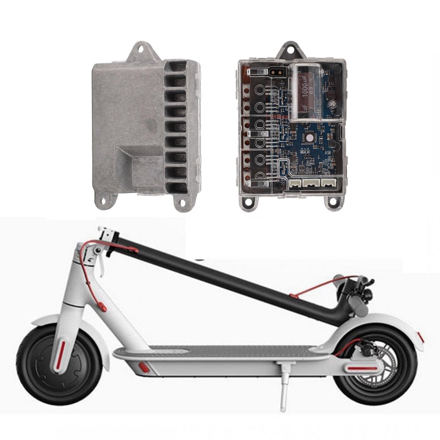 Zunate Electric Scooter Controller Motherboard, M365 to Download V3.0 Original Control Board, M365 Controller Panel for M365 1s Essential Electric Scooter