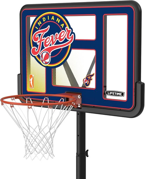 Lifetime Portable Basketball Hoop | Adjustable Height 7.5-10 Ft | 44 Inch Shatterproof Backboard