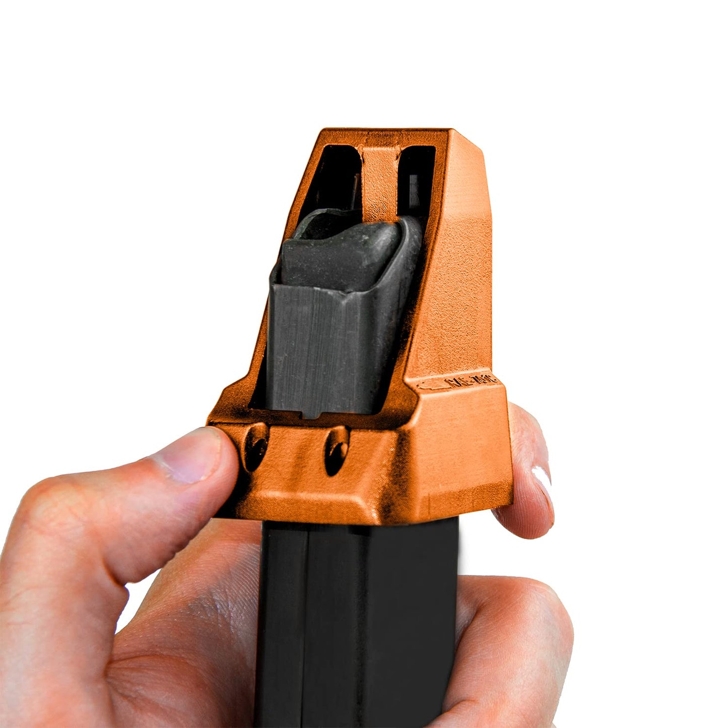 RAEIND Speed Loader for Smith & Wesson M&P M2.0 Compact and Shield Plus, 9mm and .40 S&W Double Stack Magazines (Orange)