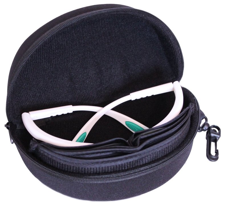 Python RG Multi Lense Racquetball (Squash) Eye Protection w/free case (Eyewear, Goggle, Eyeguard) - WHITE
