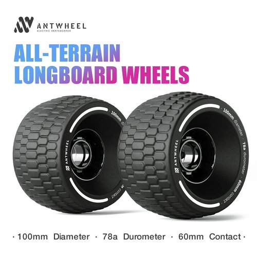 All-Terrain Longboard Wheels 100mm Electric Skateboard Wheels 78A high Rebound Urethane Wheels