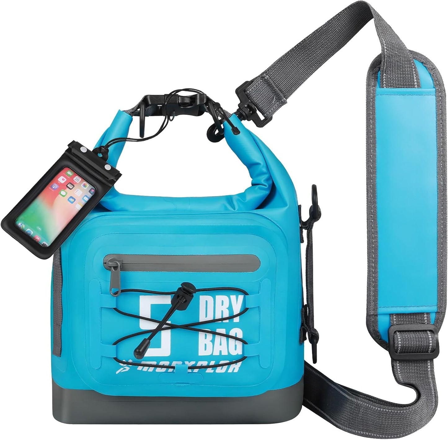 MORXPLOR Waterproof Dry Bag Backpack - Roll Top Design with Phone Case | Available in 5L to 55L Sizes