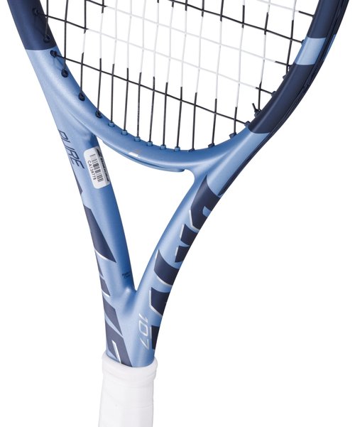 Babolat Pure Drive 107 11th Gen Tennis Racquet (4 1/4" Grip) Strung with White Syn Gut at Mid-Range Tension