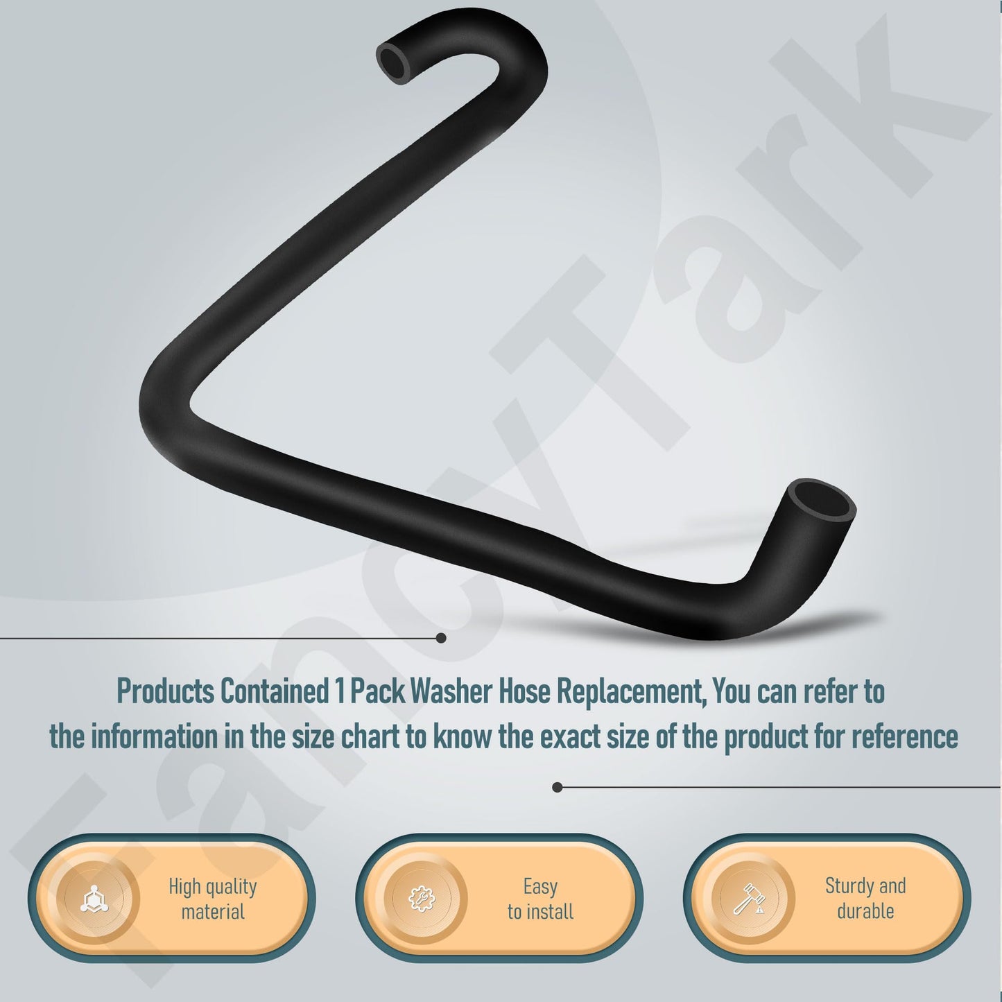 8317926 WP8317926 Washer Tub Fill Nozzle Hose for Whirlpool Washing Machine AP6012736, 8317926, 8317974, PS11745951 - Washer Hose Water Inlet Replacement