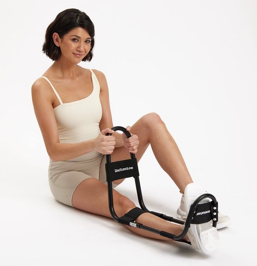 IdealStretch - Original Patented – Hamstring Stretcher, Lower Back Stretcher, Hip Stretcher, & Calf Stretcher - Knee Extension & Pain Relief