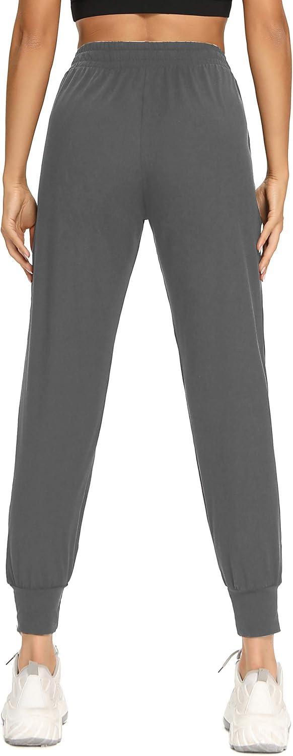 Skiennix Women's Joggers - 3 Pack Sweatpants with Pockets for Athletic Workouts | Yoga & Running