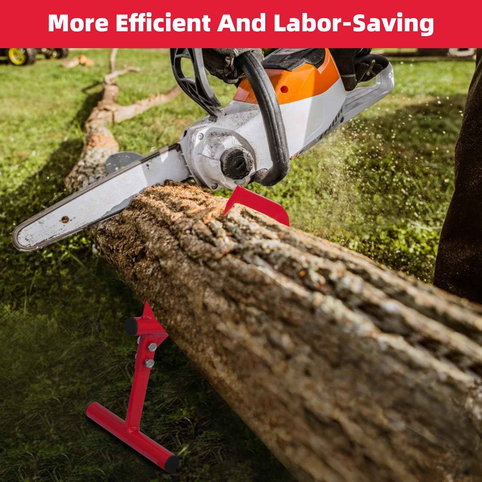 Teodute 51.18"" Timberjack Log Lifter, Adjustable Log Roller Cant Hook,Heavy-Duty Carbon Steel Log Jack for Rolling and Raising Up The Logs,Log Roller Tool, Black