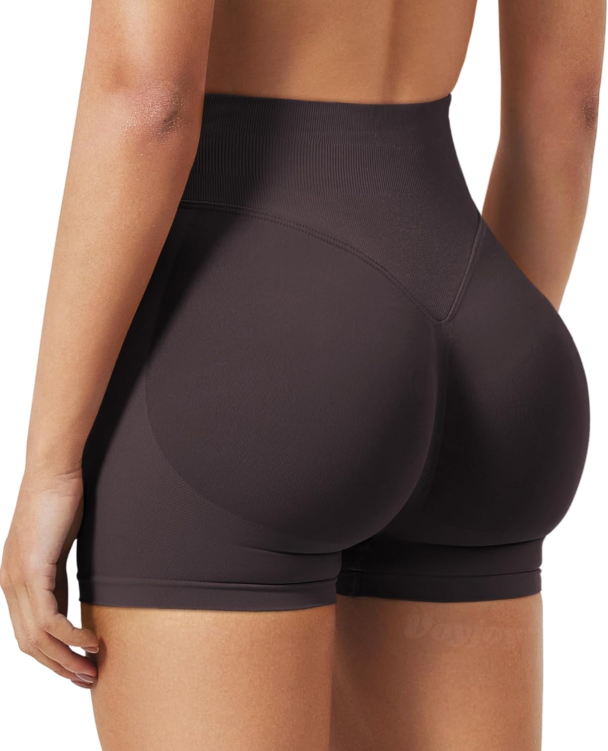 VOYJOY Women's Workout Shorts - Scrunch Butt Lifting Seamless Biker Shorts | 2.5" to 6" Sizes