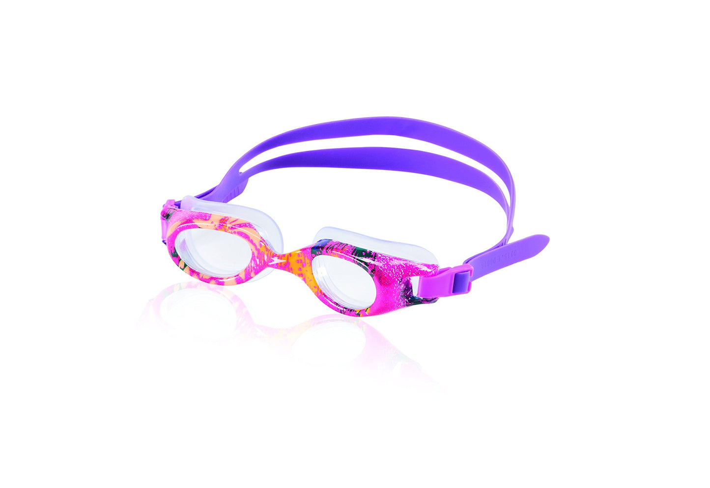 Speedo Unisex-child Swim Goggles Hydrospex Ages 6-14, Pink