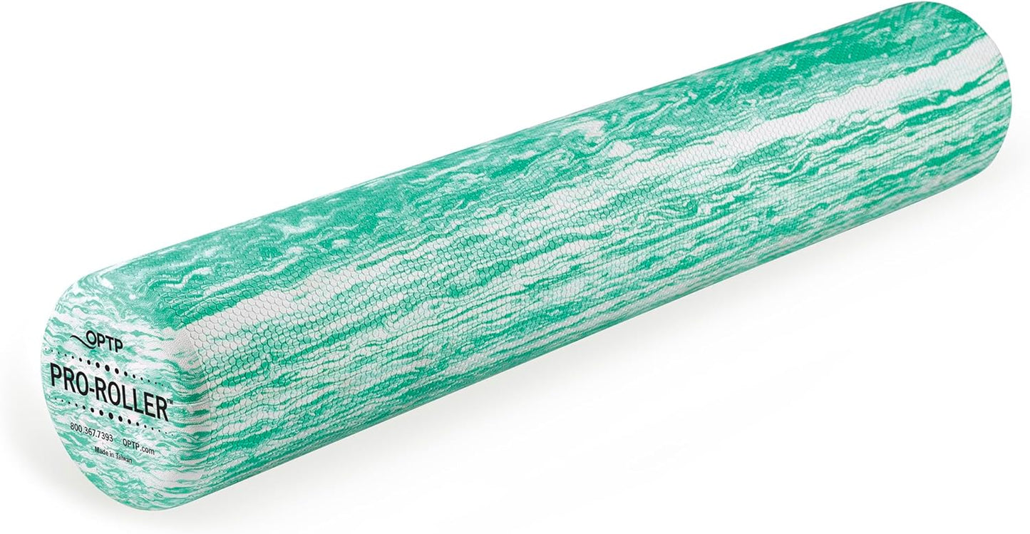 OPTP PRO-ROLLER Foam Roller - Durable Standard Density for Deep Tissue Massage & Fitness | 36" x 6", Green