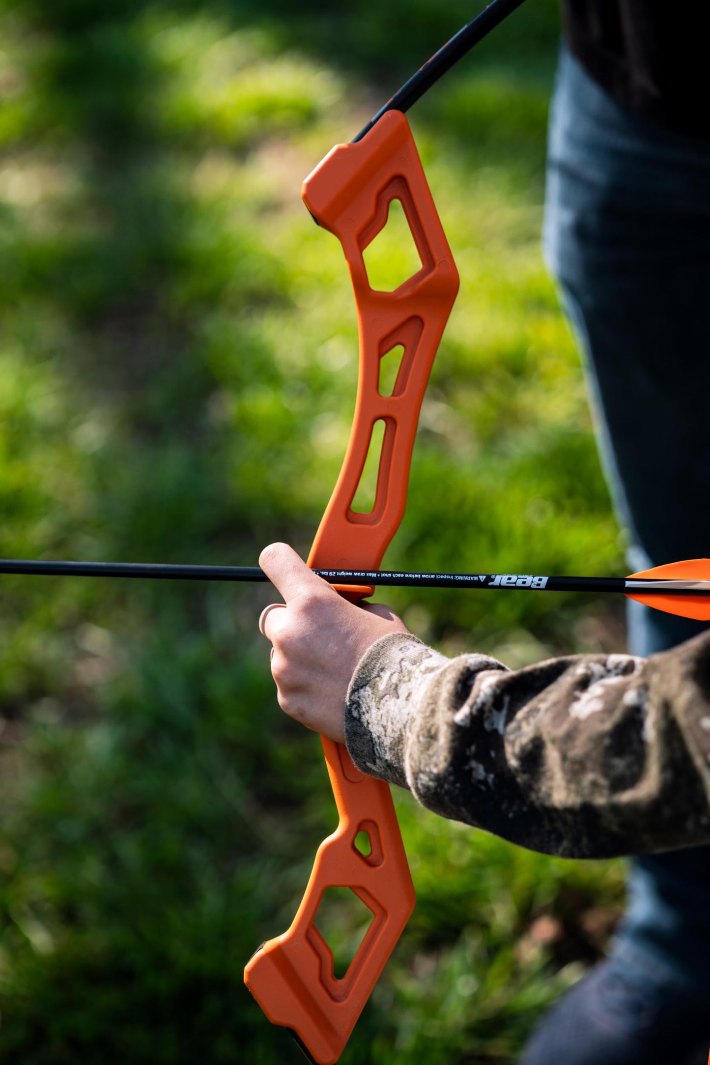 Bear Archery Youth Safetyglass Arrows (3 Per Card), 26-Inch - AS3800003