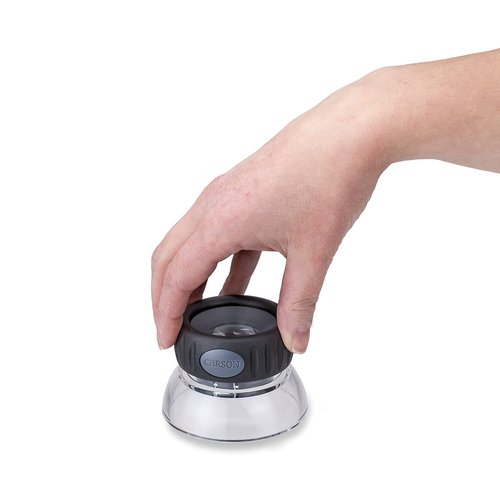Carson LumiLoupe Plus 10.5x Power Focusable Stand Loupe Magnifier (LO-10)