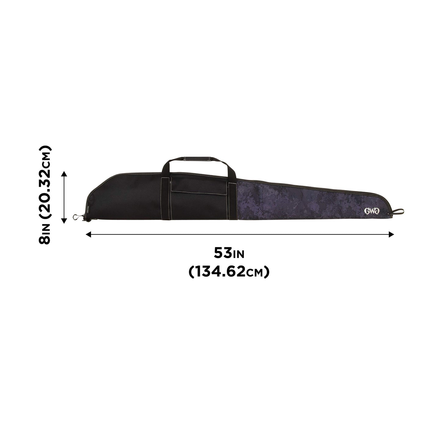 Allen Company Girls with Guns Midnight Lockable Shotgun Case, 52" L Shotguns, Black/Shade Blackout Camo