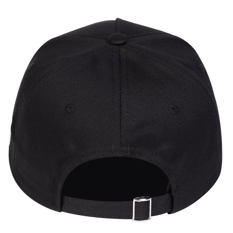 SPKTCHEN Immigrants Make America Great Embroidered Baseball Cap Adjustable Classic Mens Trucker Hat Black
