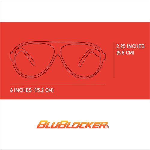 BluBlocker Original Aviator (Demi-Tortoise, Amber)