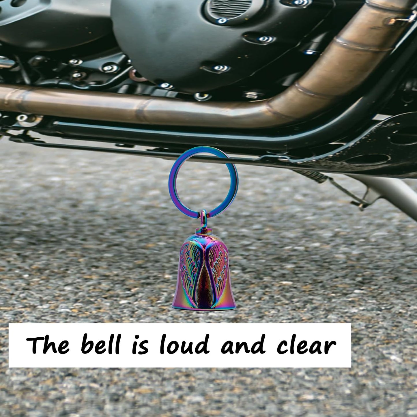 Motorcycle Bell - Motorcycle Bell Hanger,Biker Bells Protect The Rider Motorcycle Accessories