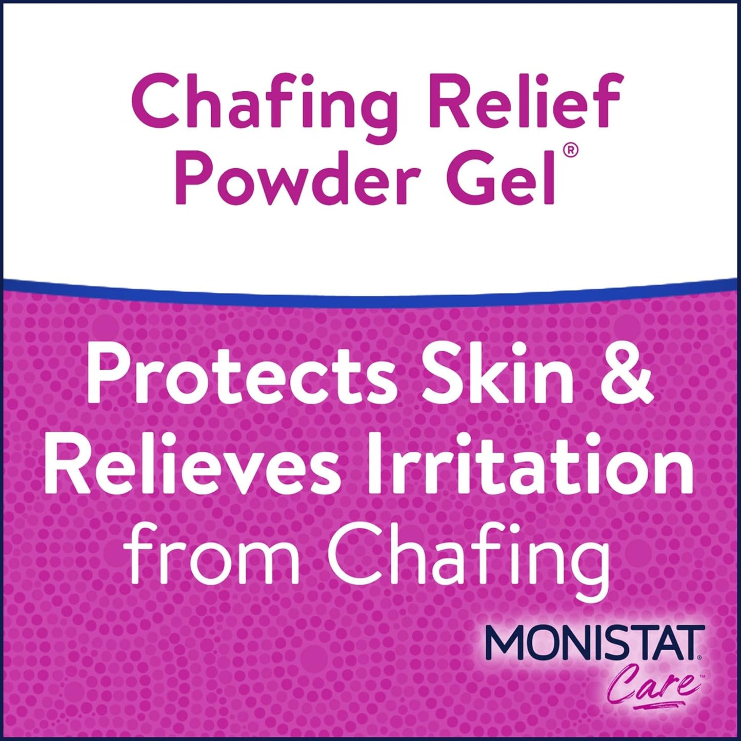 Monistat Chafing Relief Powder Gel - Long-Lasting Anti-Chafing Protection for Thighs & Bikini Area | 1.5 Oz