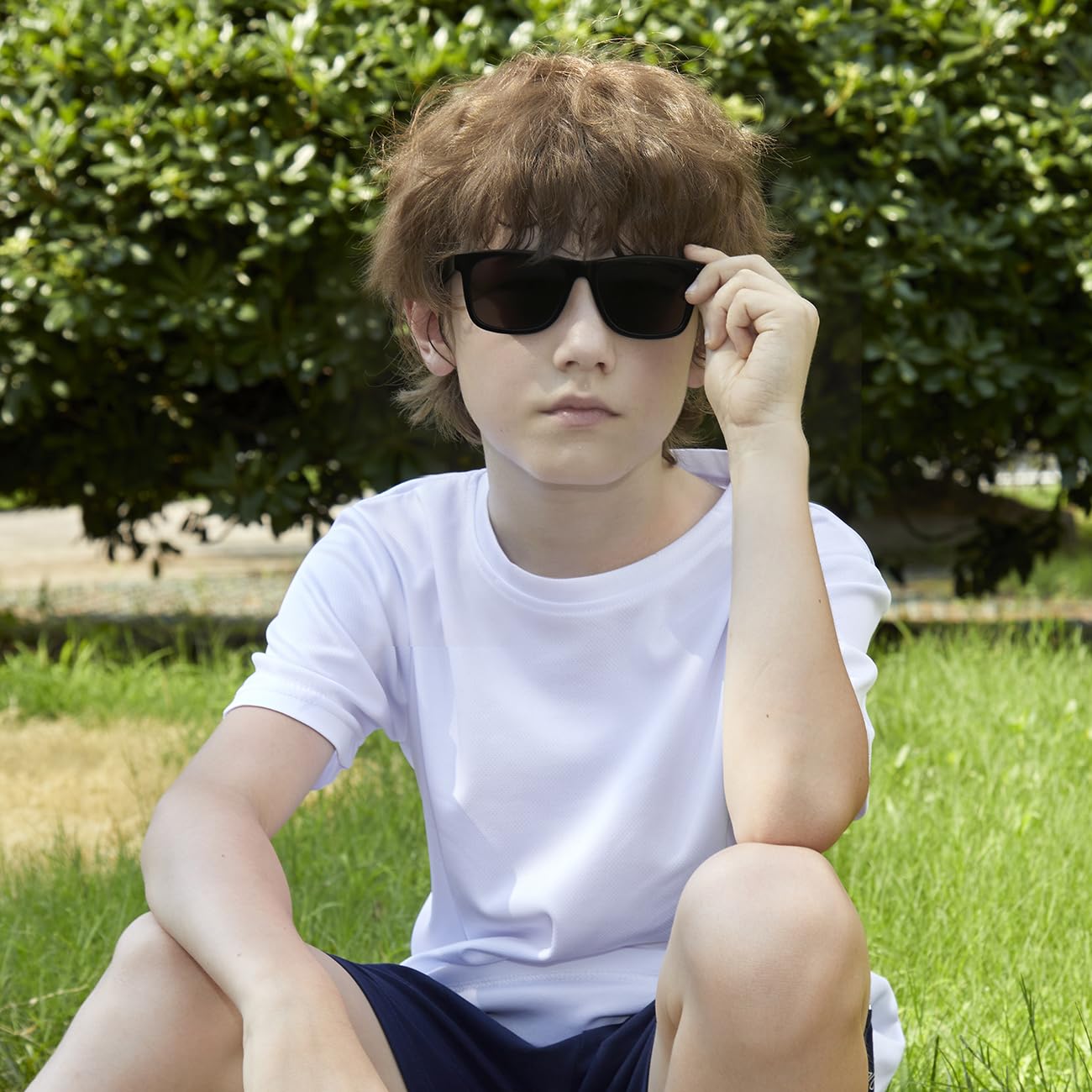 SEKKAF Kids Polarized Sunglasses Age 3-12 Toddler Shades for Boys Girls,Durable Sun Glasses with UV Protection