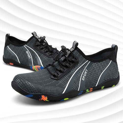 ATHMILE Water Shoes - Quick Dry Aqua Socks for Men & Women | Ideal for Beach, Lake & River Activities