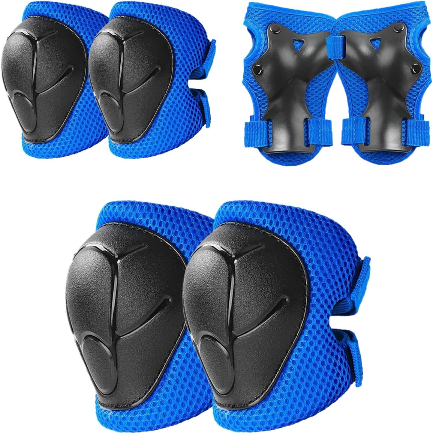 Skiennix Knee Pads Set for Kids - Protective Gear for Ages 3-10 with Elbow Pads & Wrist Guards | Ideal for Skating, Cycling, and Scooter Riding