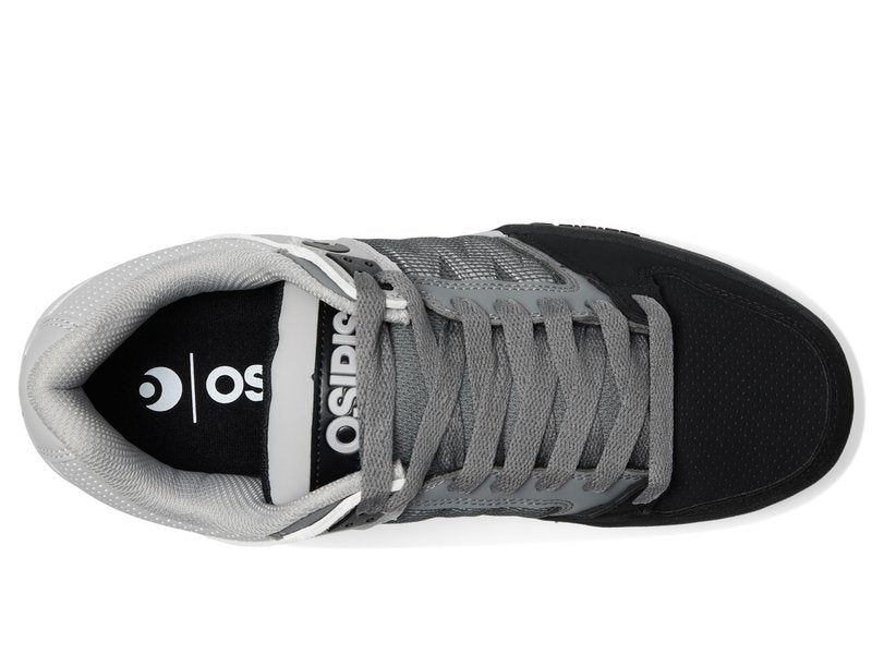 Osiris Men's Pixel Fashion Sneaker,Black/Charcoal/Grey,7.5 M US