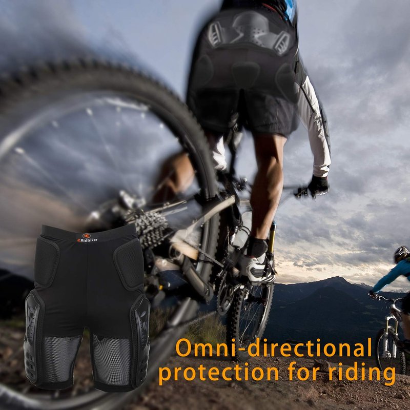 3D Butt Pads,Protective Padded Shorts for Snowboarding Gear,Impact Shorts Protection Hip Butt and Tailbone Pad for Skiing Skating