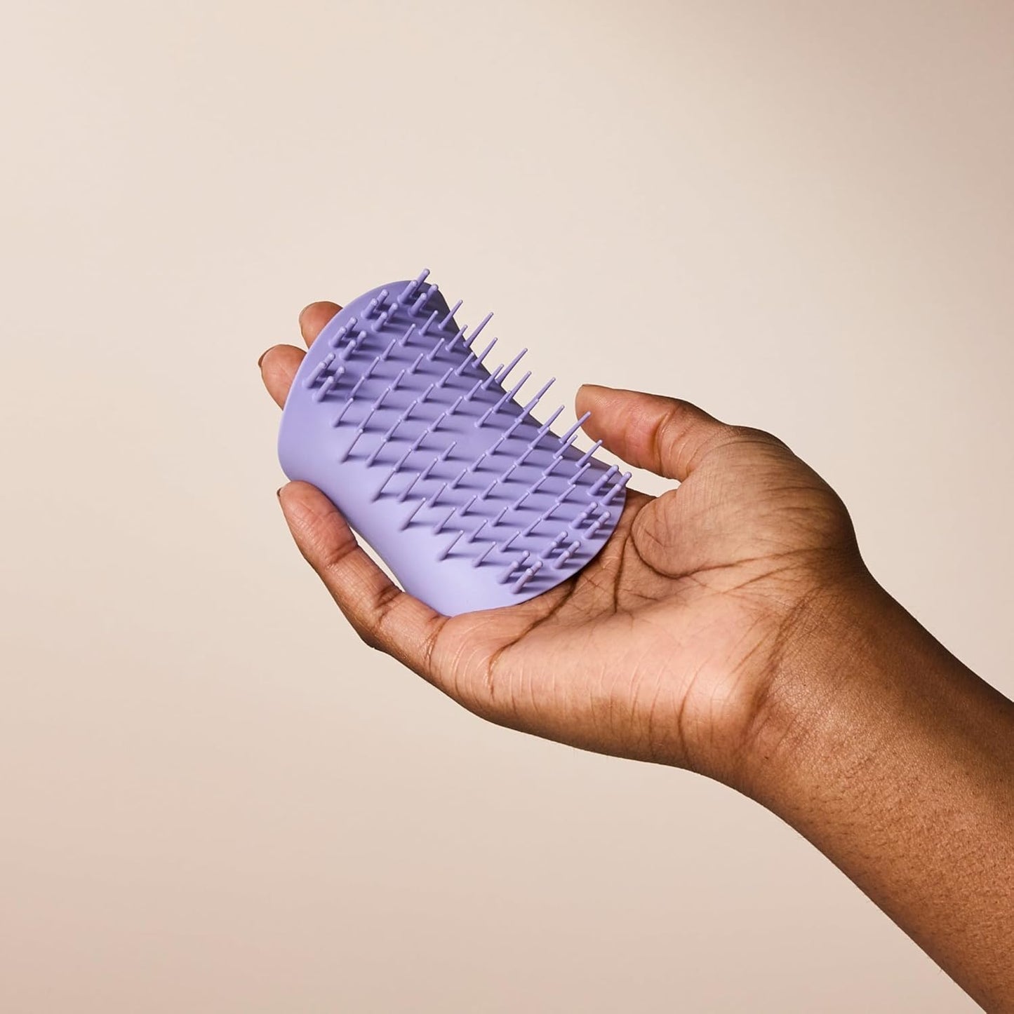 Tangle Teezer Scalp & Shampoo Hairbrush - Exfoliate, Massage & Cleanse for All Hair Types | Lavender Lite Purple