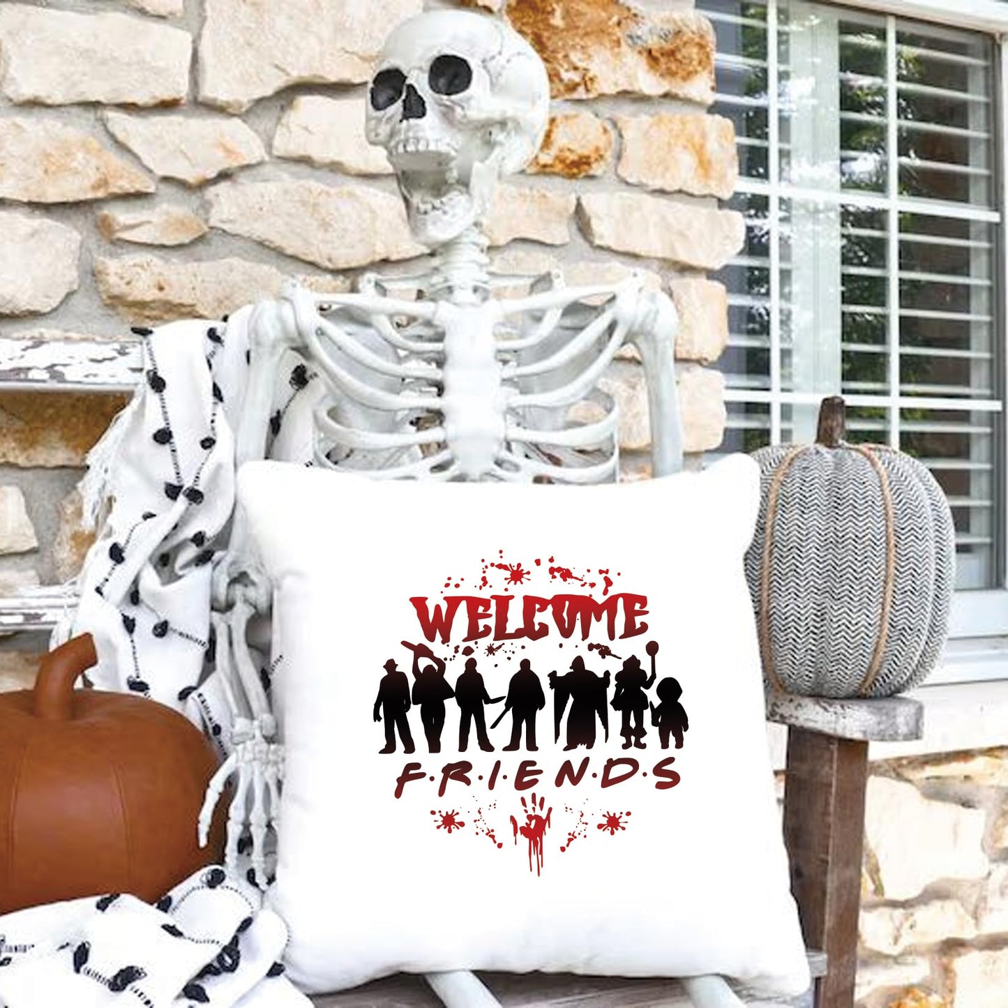 Halloween Stencils for Door Mats Large Reusable Halloween Rug Doormat Stencil for Painting on Wood Crafts Shirts Glass Door Hanger Sign (bat21)