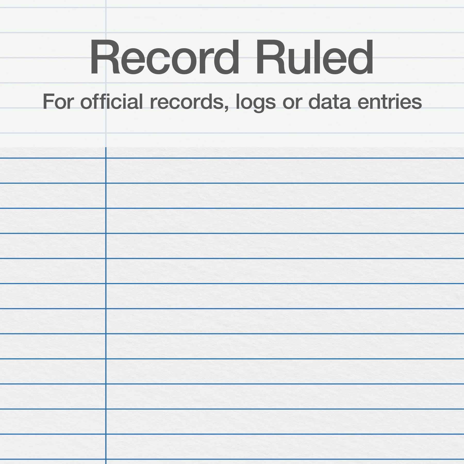 Boorum & Pease L21150R Laboratory Record Book,150 Pages,8-1/8-Inch x10-3/8-Inch,Black/Red