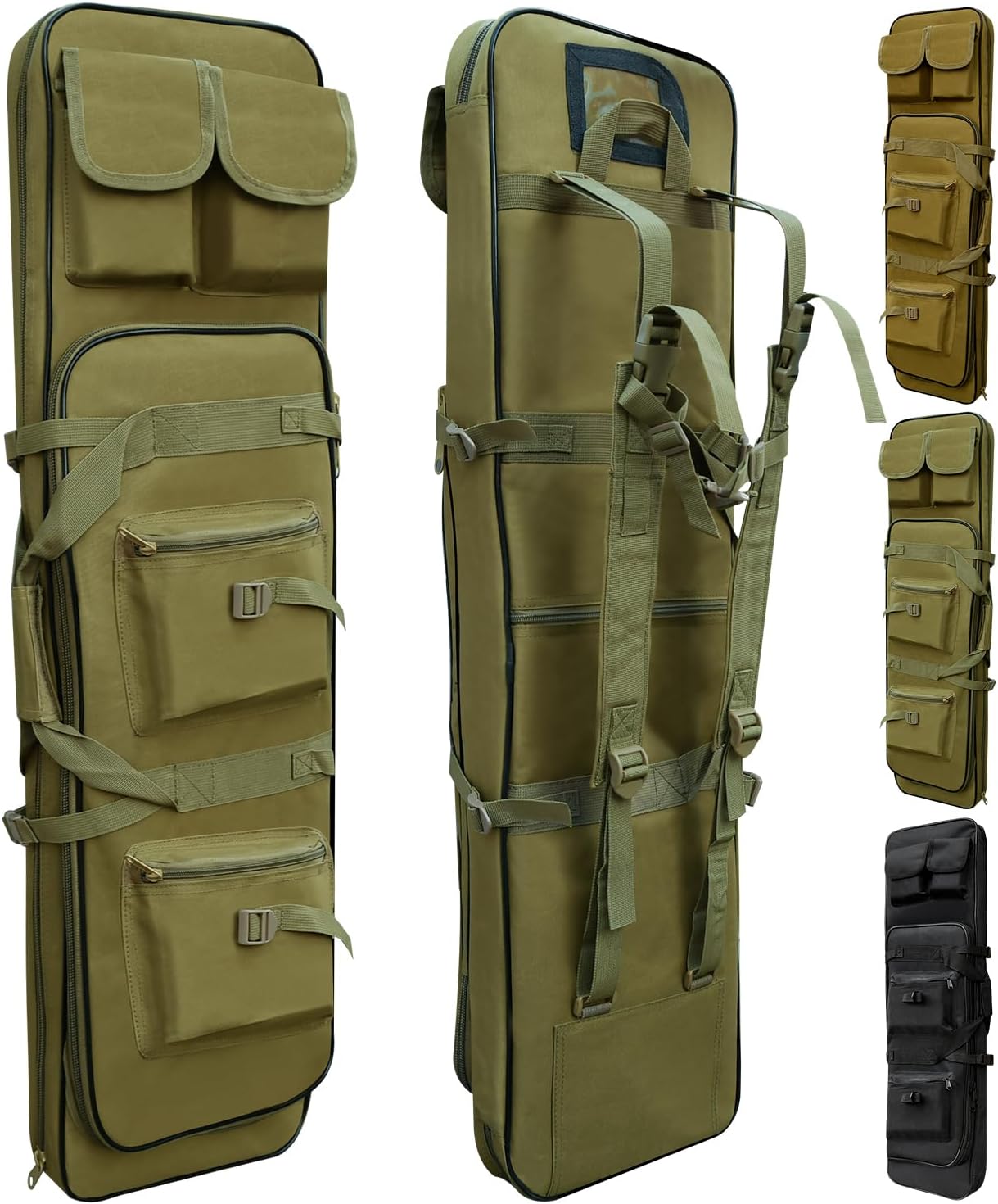 Rifle Bag - Tactical Long Rifle Backpack for Firearm Storage & Transportation | Ideal for Outdoor Hunting