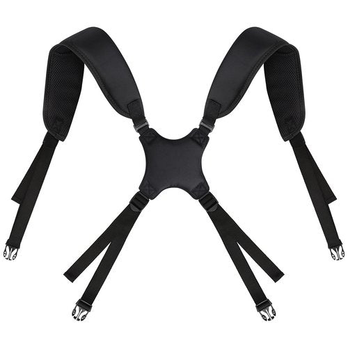 CRAFTSMAN GOLF Black Quick Side Release Plastic Buckle Golf Bag Shoulder Straps Replacement for Titleist