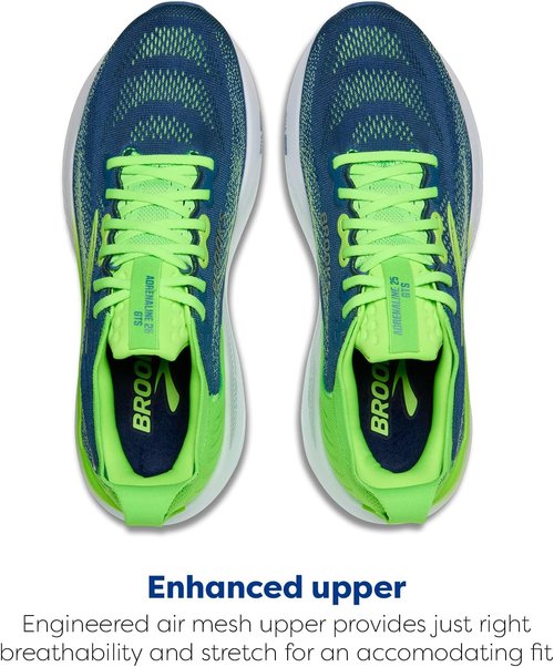 Brooks Men’s Adrenaline GTS 25 - Supportive Running & Walking Shoes for Ultimate Comfort